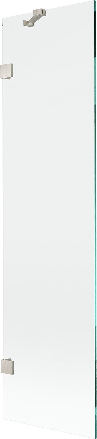 Mexen Lunar vanová zástěna jednodílná 50 x 150 cm, transparentní, kartáčova