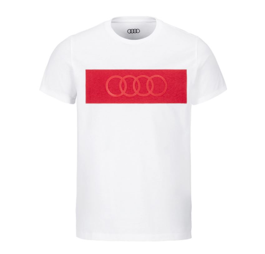 

Koszulka T-shirt Męska Audi Pierścienie Roz. L