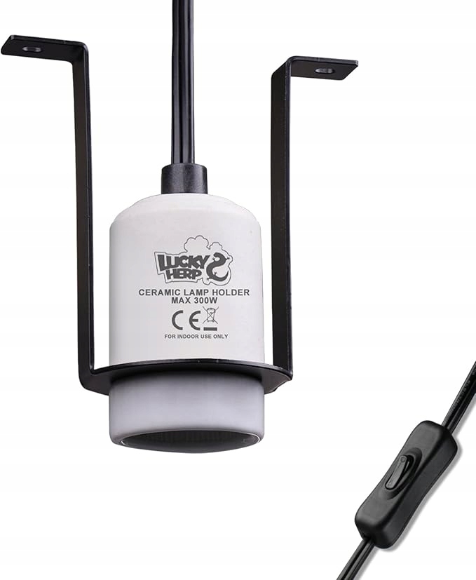 Keramická lampa, topná lampa pro plazy, max 300 W Lucky herp