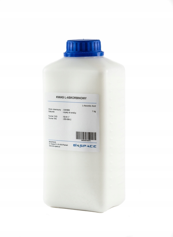

Kwas L-askorbinowy cz.d.a. 1 kg Biospace