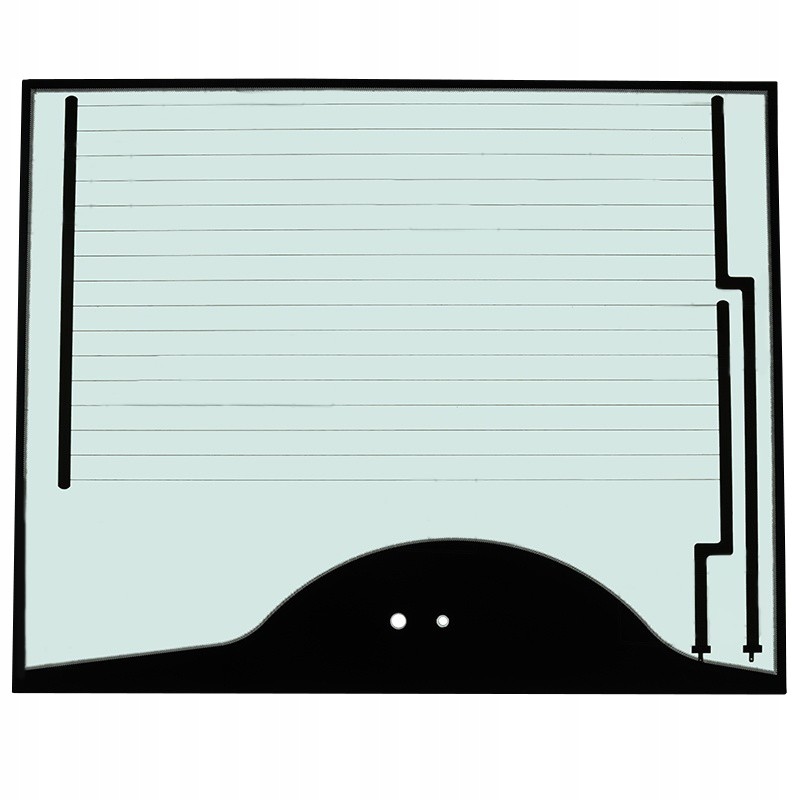 ЗАДНЄ СКЛО ШОВКОГРАФІЯ JCB 416 827/80436