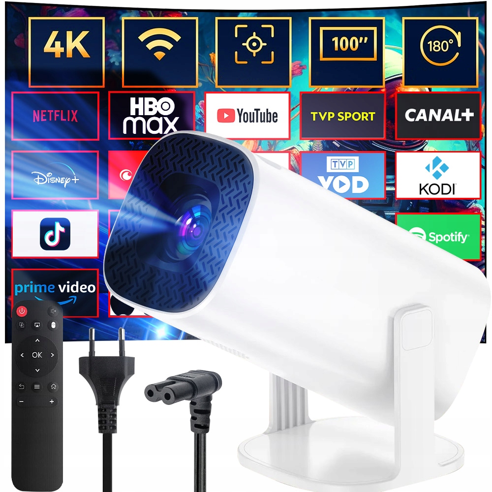 Projektor LED Stazer P30 biały