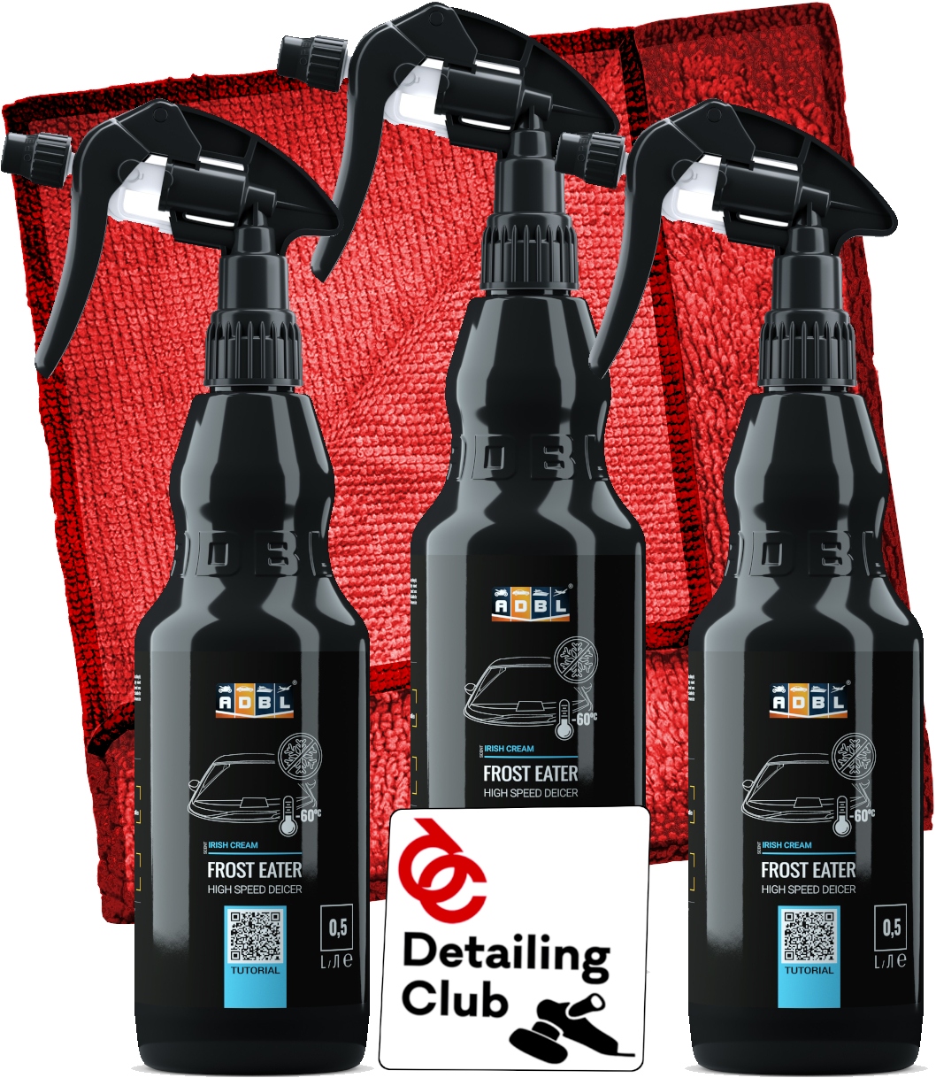 

3x Adbl Frost Eater -60C Odmrażacz do Szyb 500ml