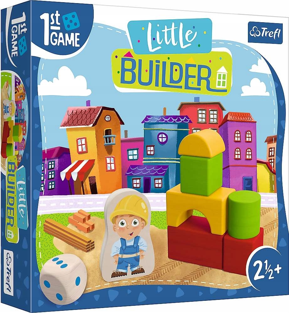

1ST Game Gra Planszowa Little Builder Dopasowanie