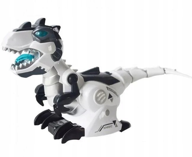 TREX DINOZAUR ZDALNIE STEROWANY RYCZY ŚWIATŁO RUCH Materiał plastik