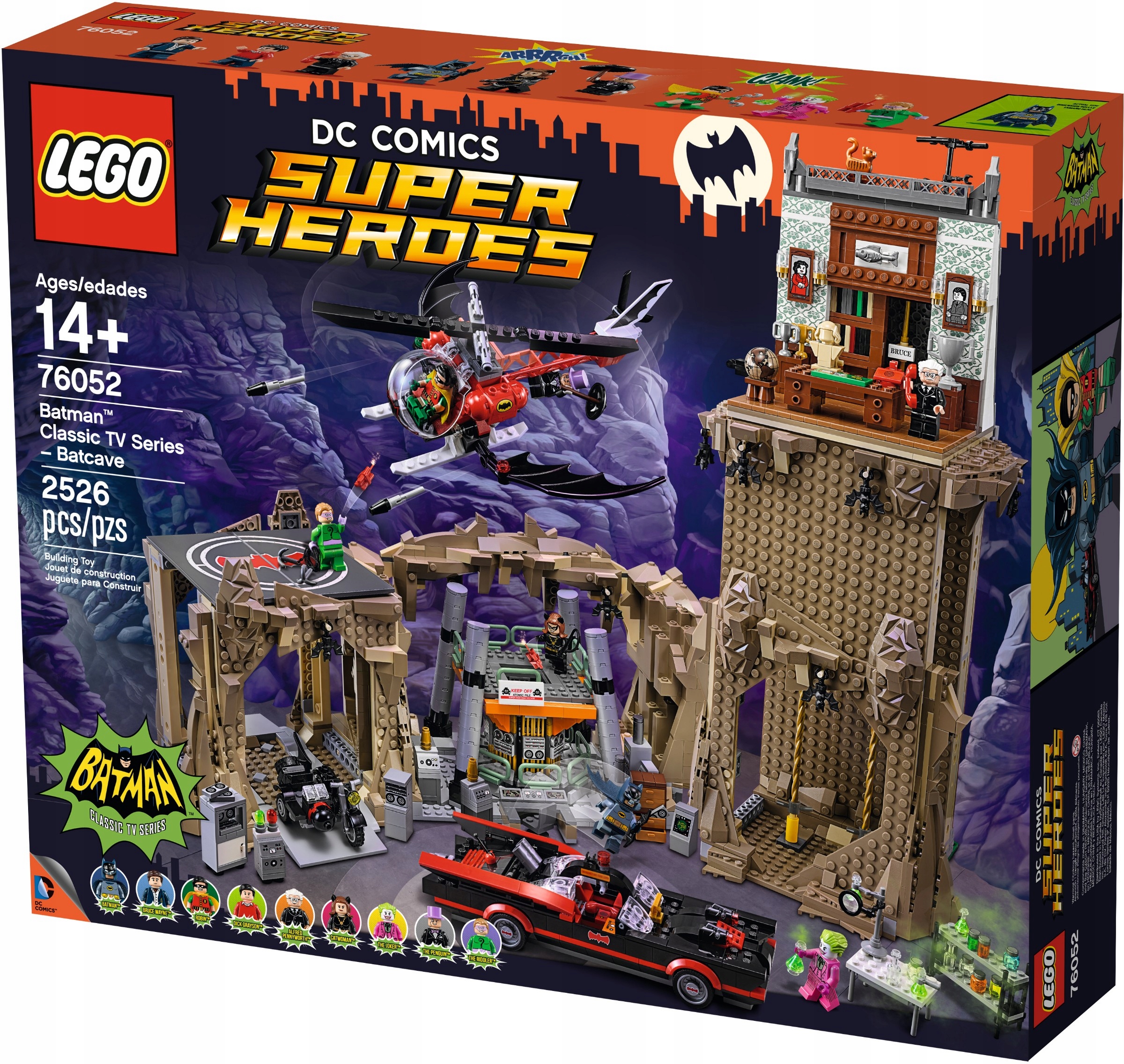 Lego Heroes 76052 Netopýří jeskyně Heroes