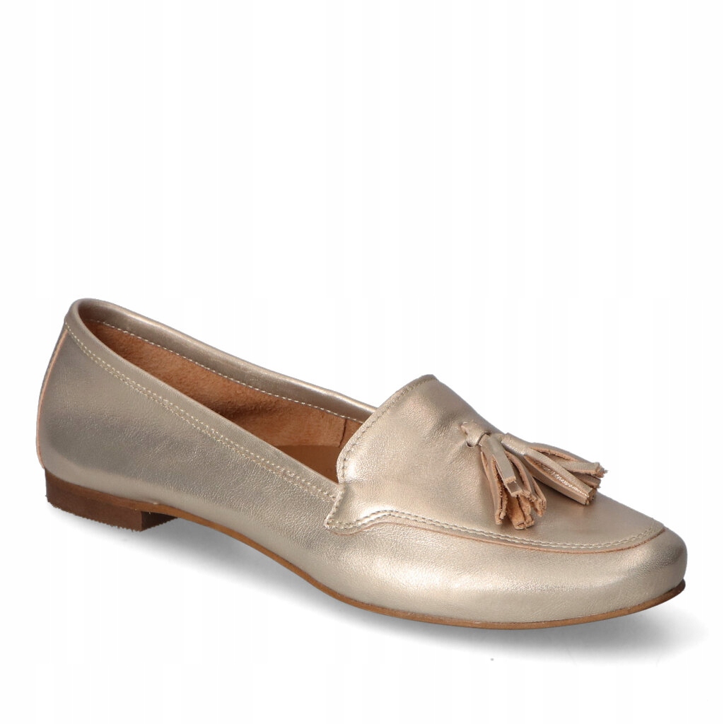 Mokasíny Exquisite 1717 Platina lico 41