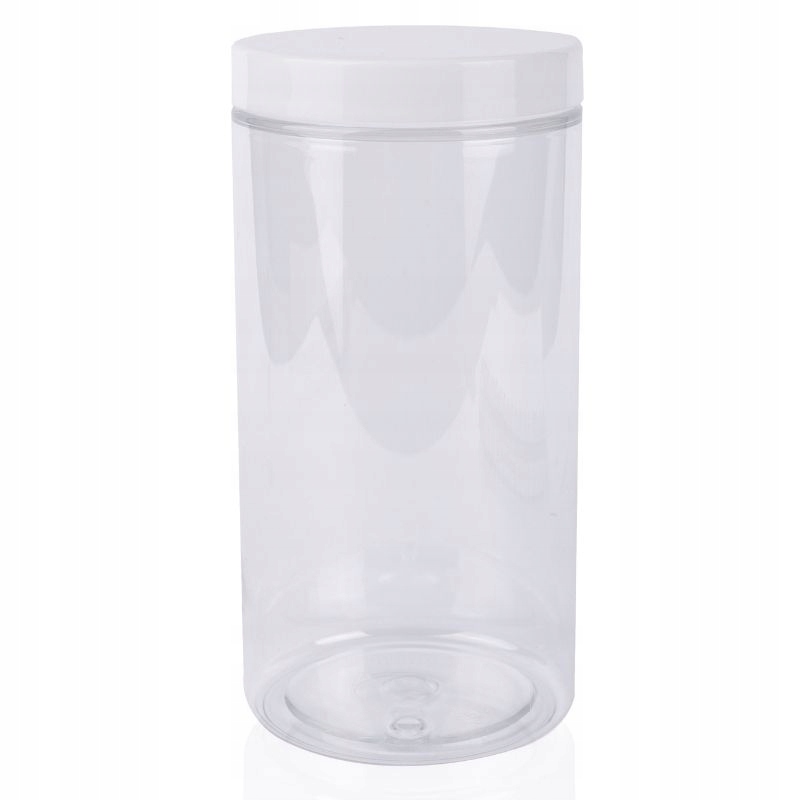 

Pudełko plastikowe Pet 500 ml z nakrętką białą Pp
