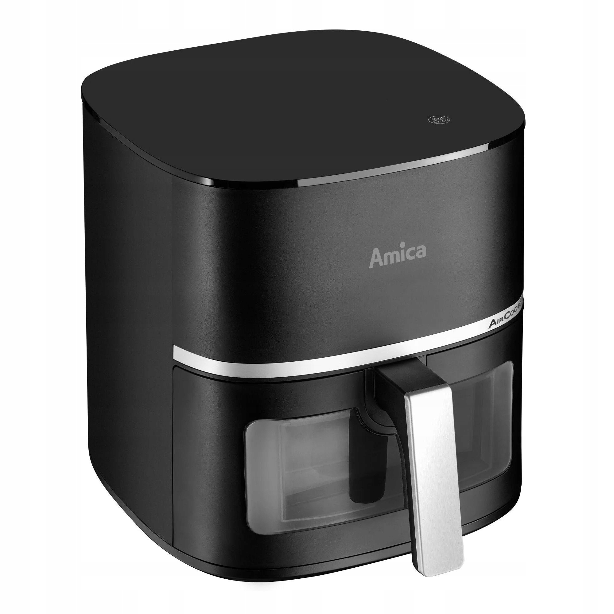 Fritéza Airfryier Amica AFM5020 5,2L 1600W Časovač Termostat Led čierna
