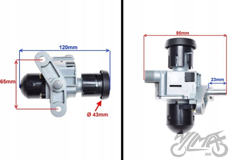 STACYJKA DO YAMAHA NEOS Producent WZMOTO