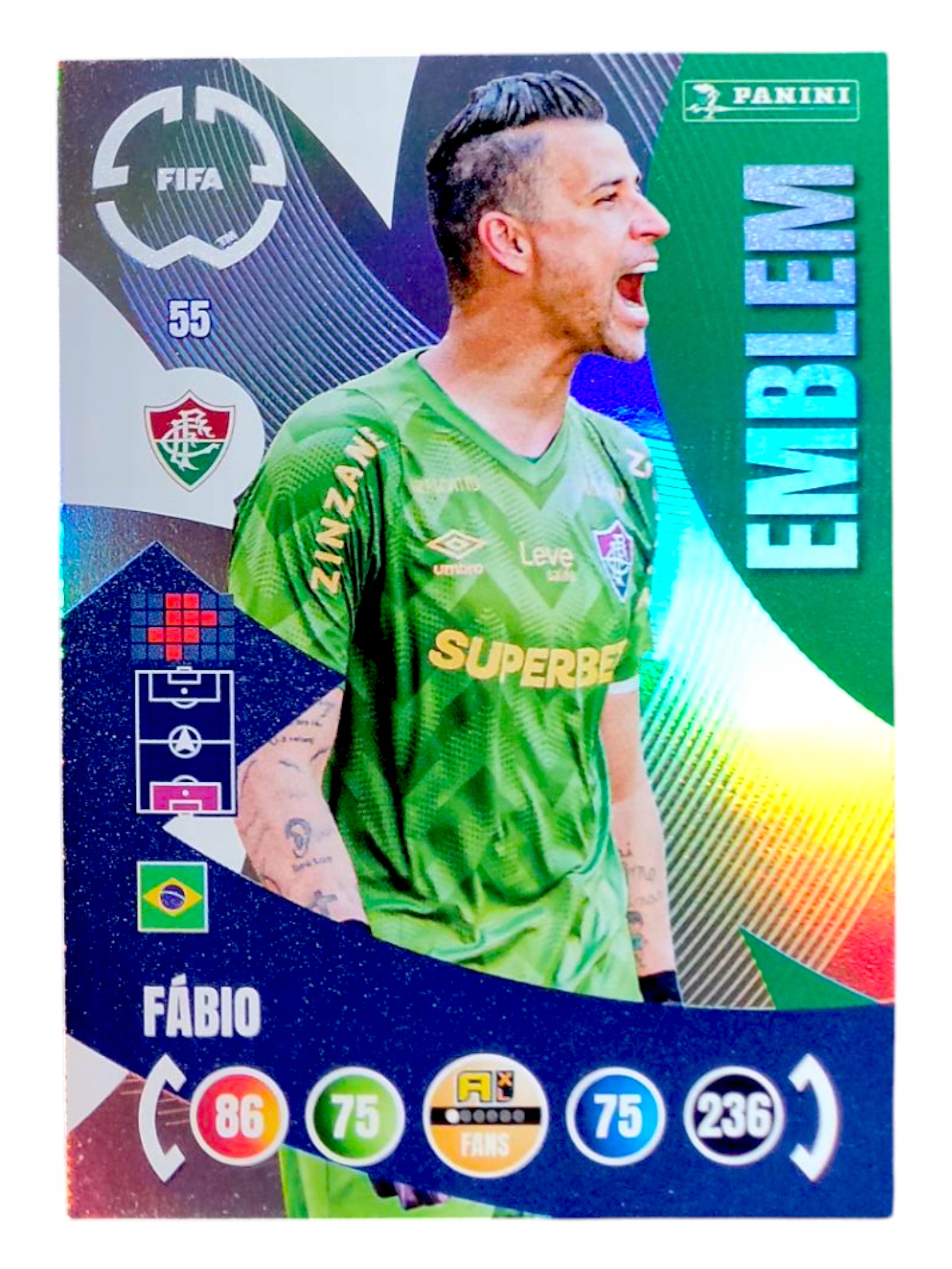 Fifa Club World Cup 2025 Fans Emblem 55 Fabio Fluminense