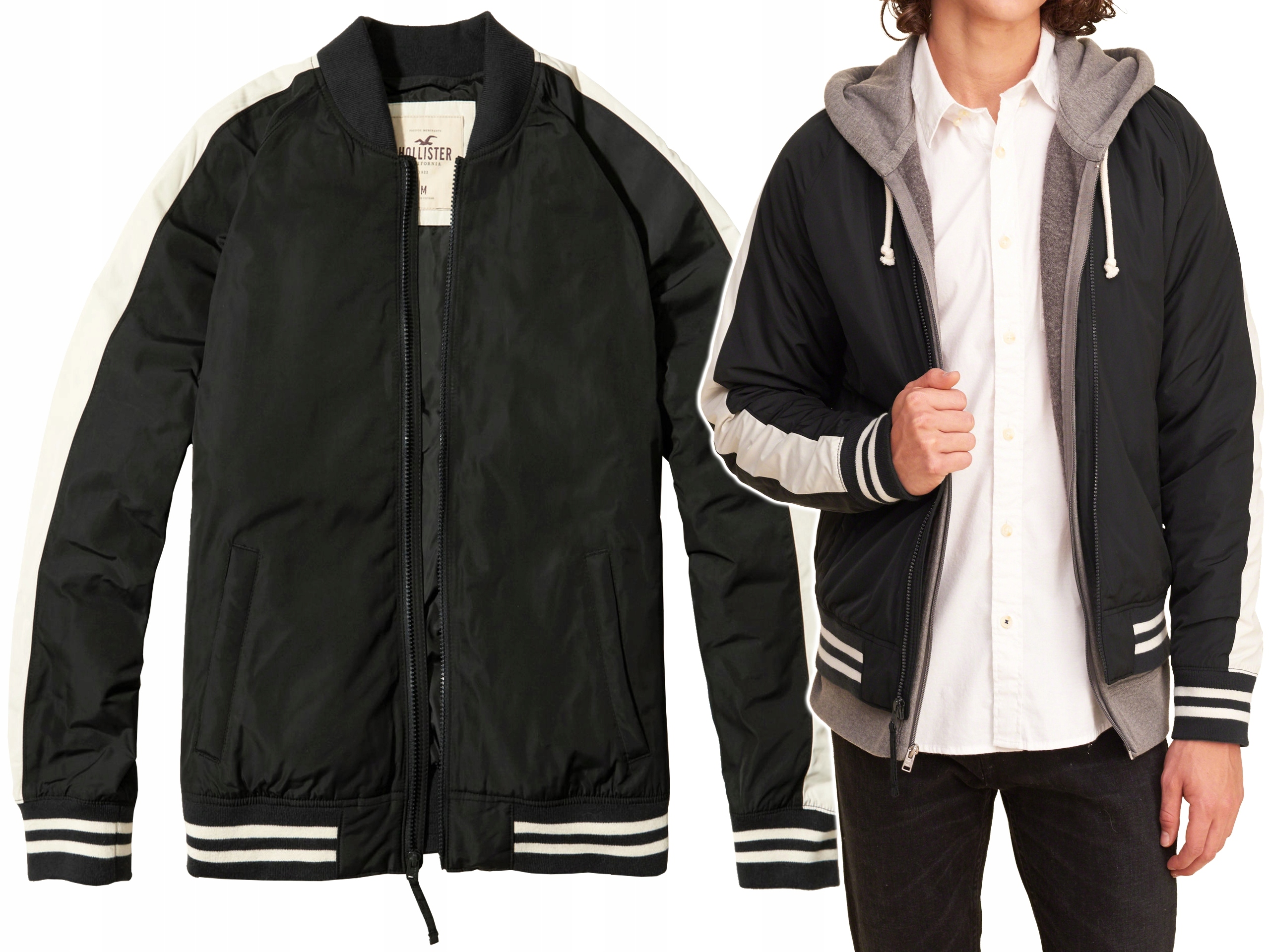 

Hollister by Abercrombie Kurtka Bomber Usa S