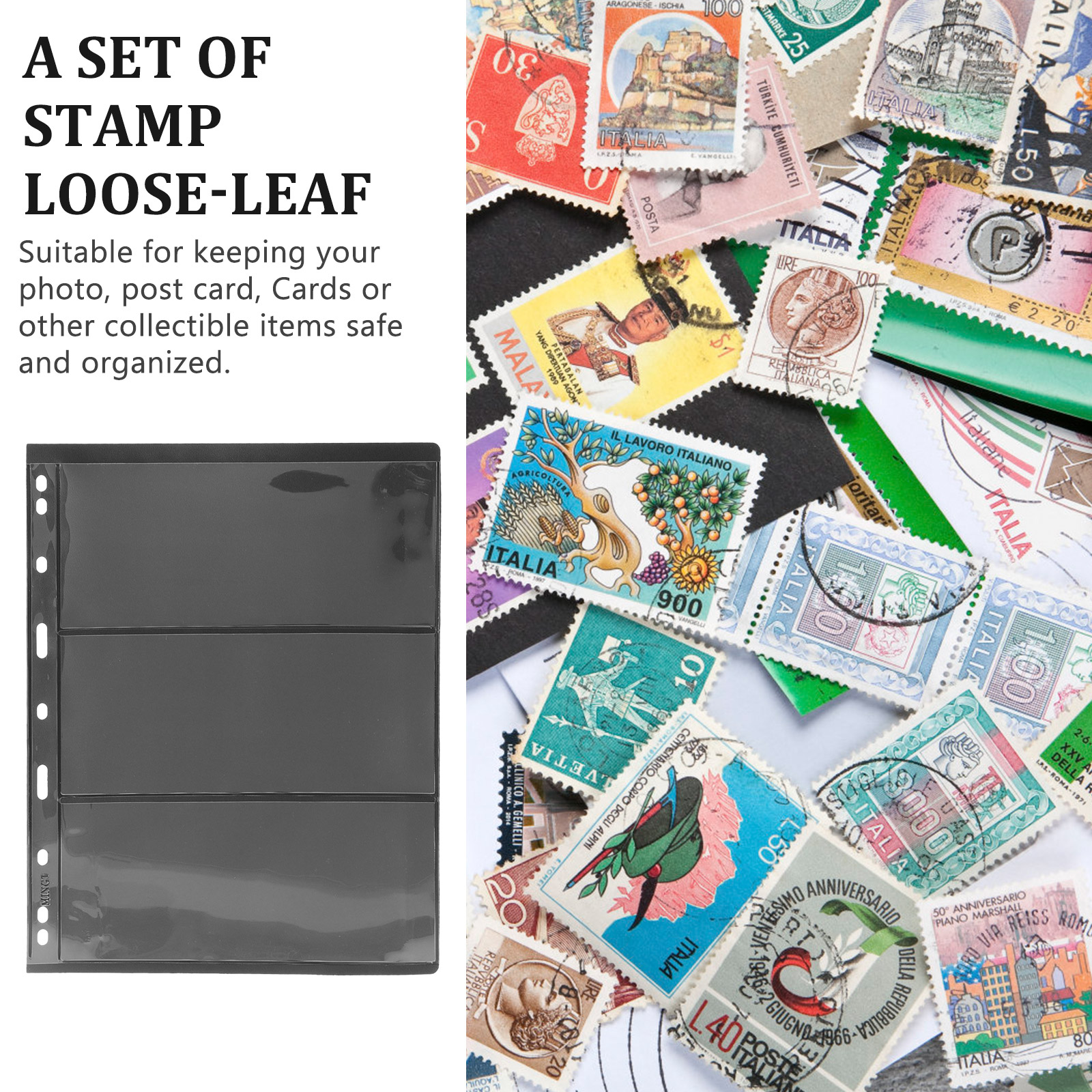 ALBUM KOLEKCJONERÓW STEMPLI ZBIERAJĄCY LUZOWE KARTY Marka inna