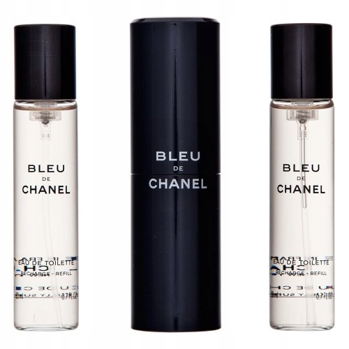 Chanel Bleu de Chanel Twist and Spray toaletní voda pro muže 3 x 20 ml