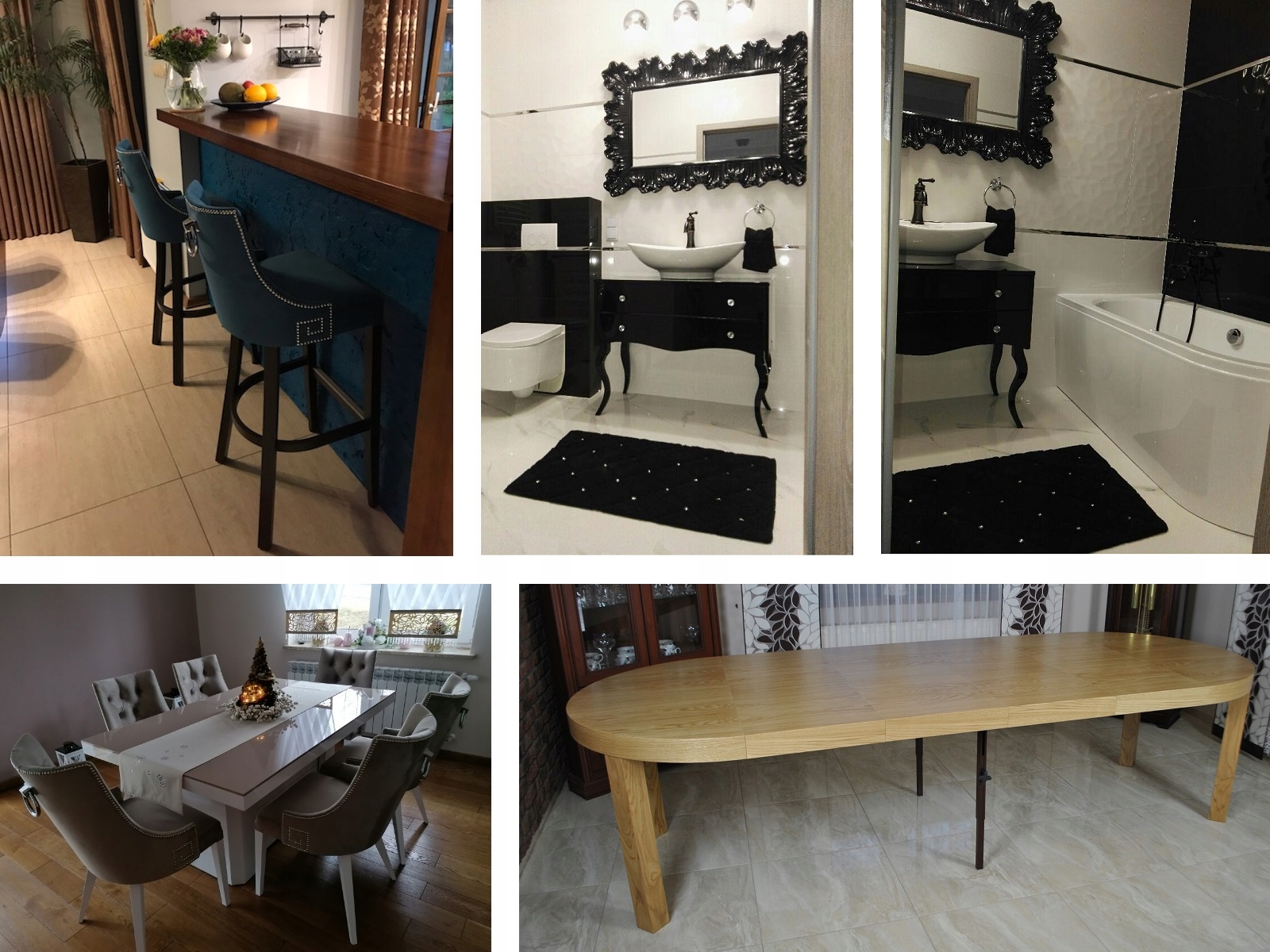 KRZESŁO BAROWE HOKER Z KOŁATKĄ PIKOWANY GLAMOUR Szerokość mebla 48 cm