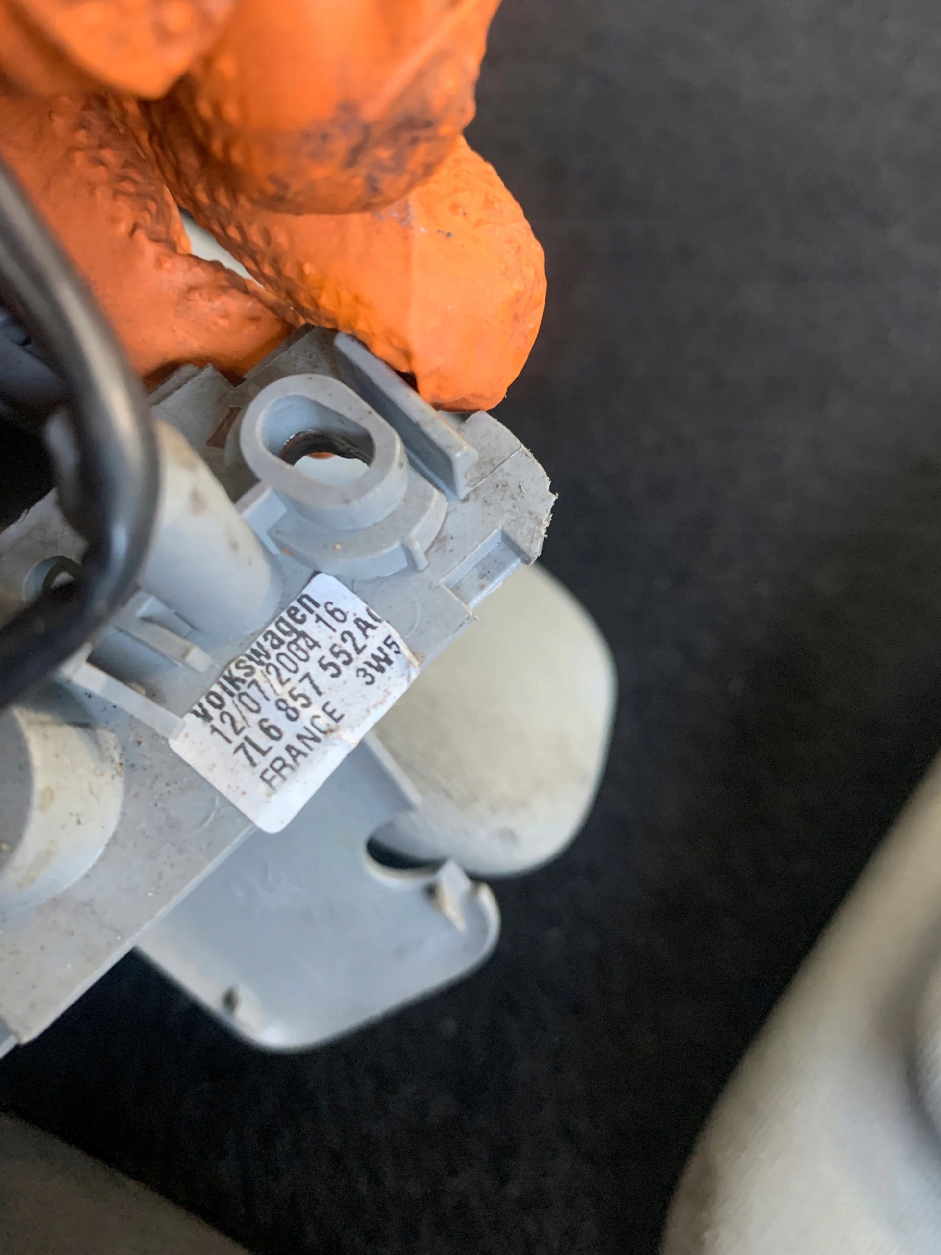 Blende Abdeckung PRZECIWSLONECZNA VW TOUAREG 7L KOMPLET