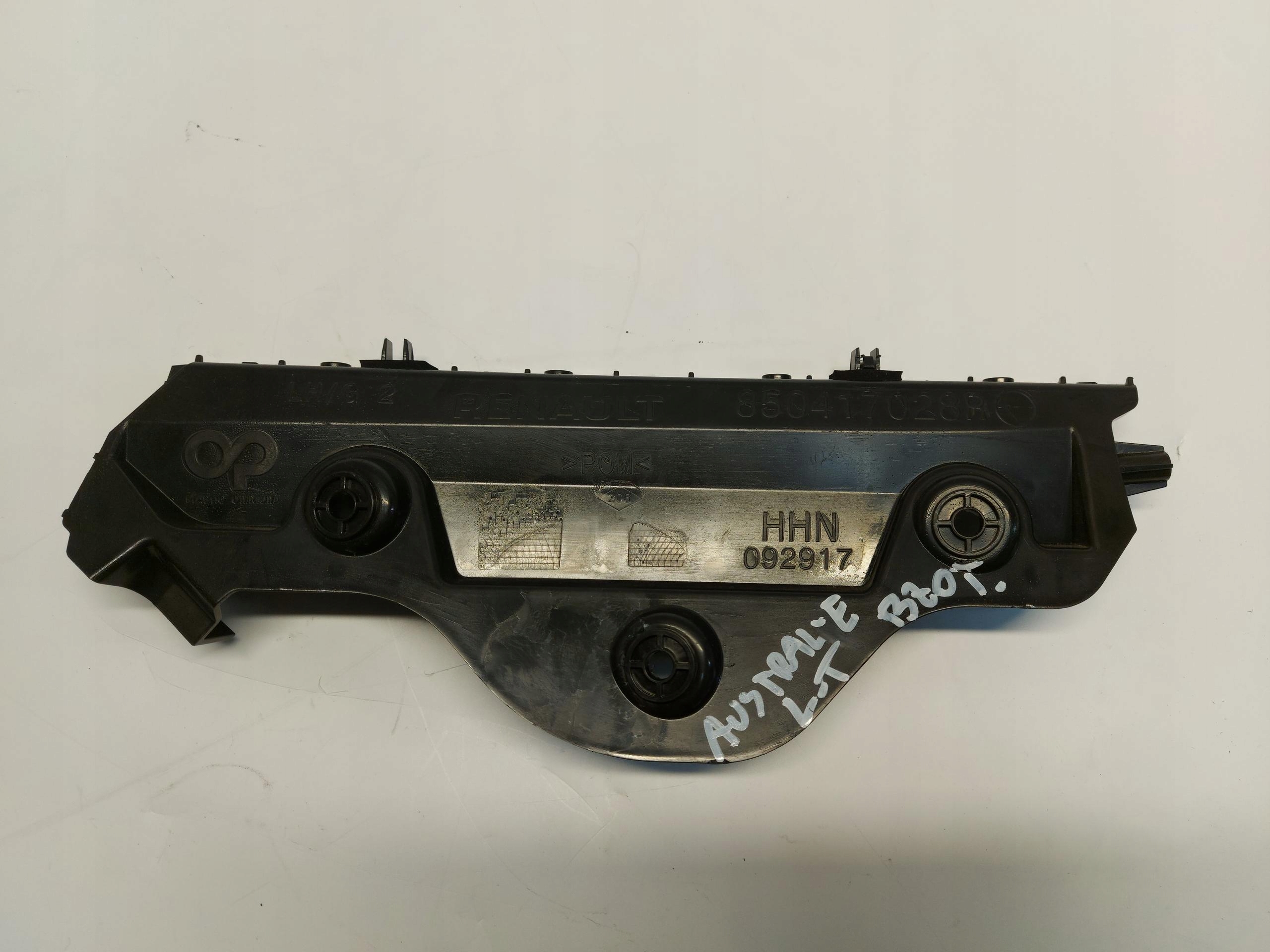 RENAULT Austral E Support Support plaque Pare choc Arrière Gauche 850417028R