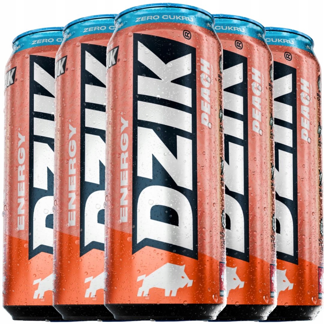 Wk Dzik Energy 500 ml Napój energetyczny Energetyk 0 kalorii 0 cukru koks