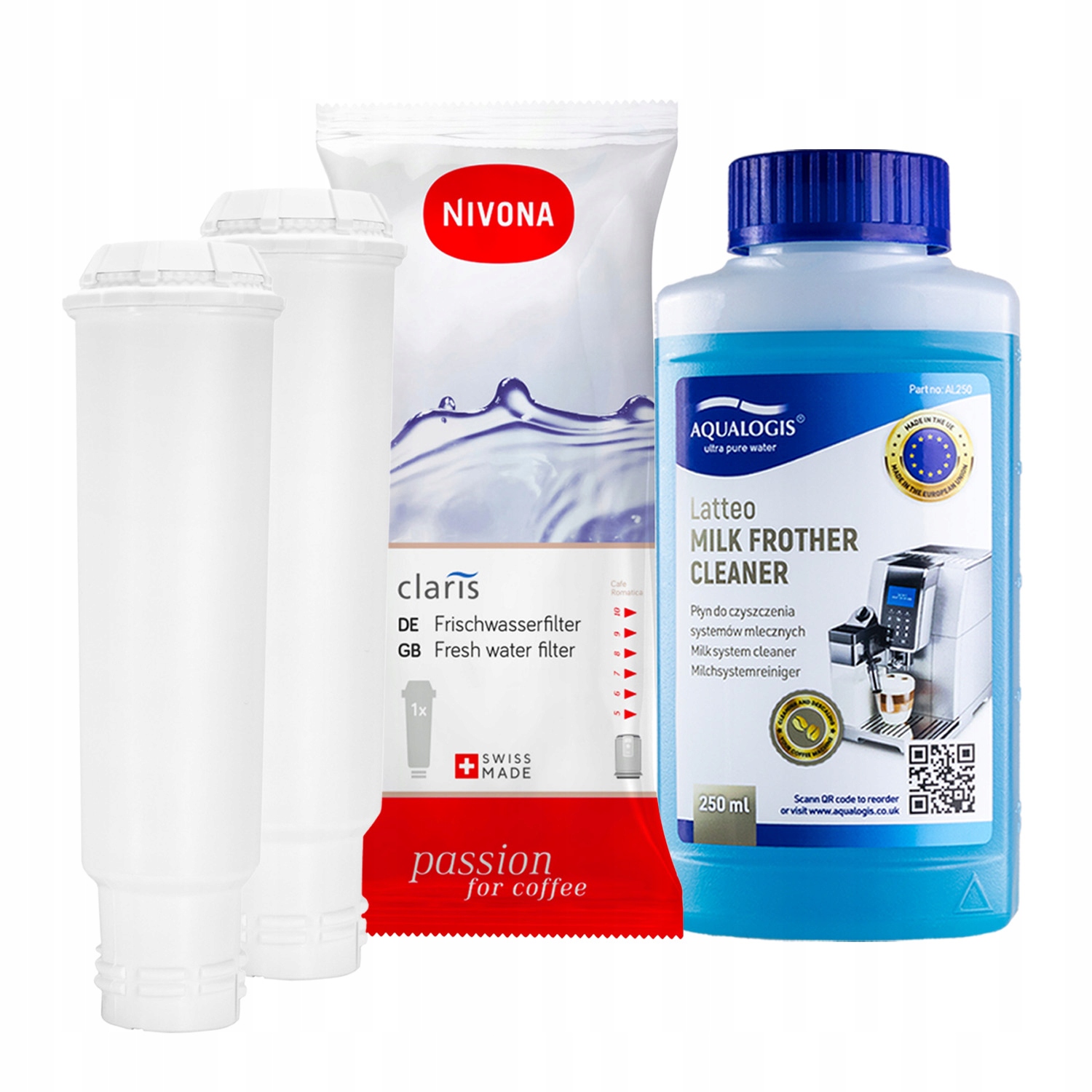 x2 Filtr do kávovaru Nivona Tekutina Latteo 250 ml