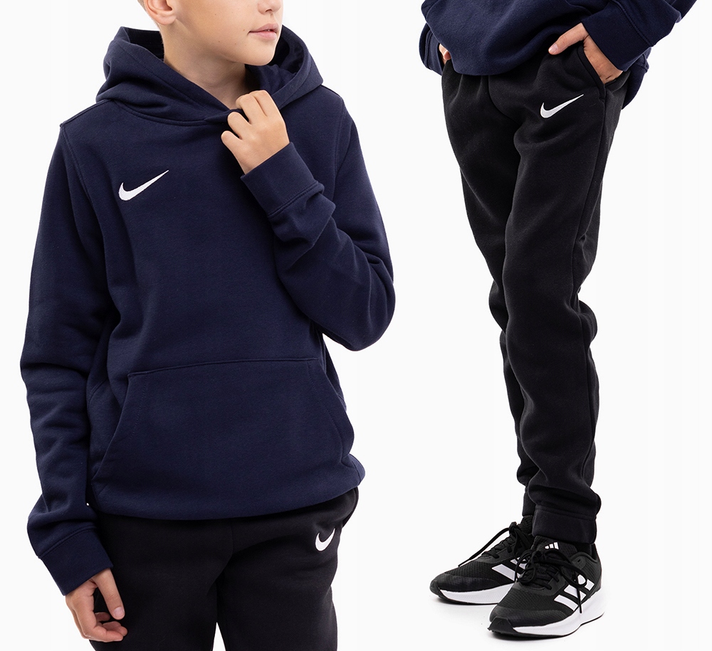 Komplet Dresowy Nike Dziecięcy Dres Sportowy Bluza Spodnie Park roz. Xs