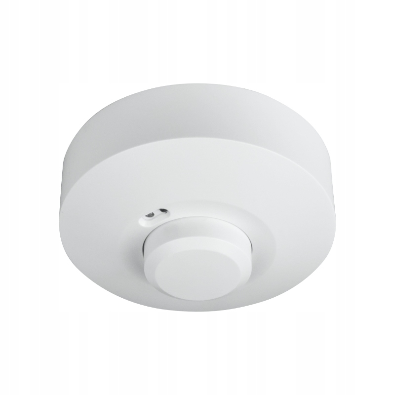 Czujnik ruchu mikrofalowy, IP20, biały