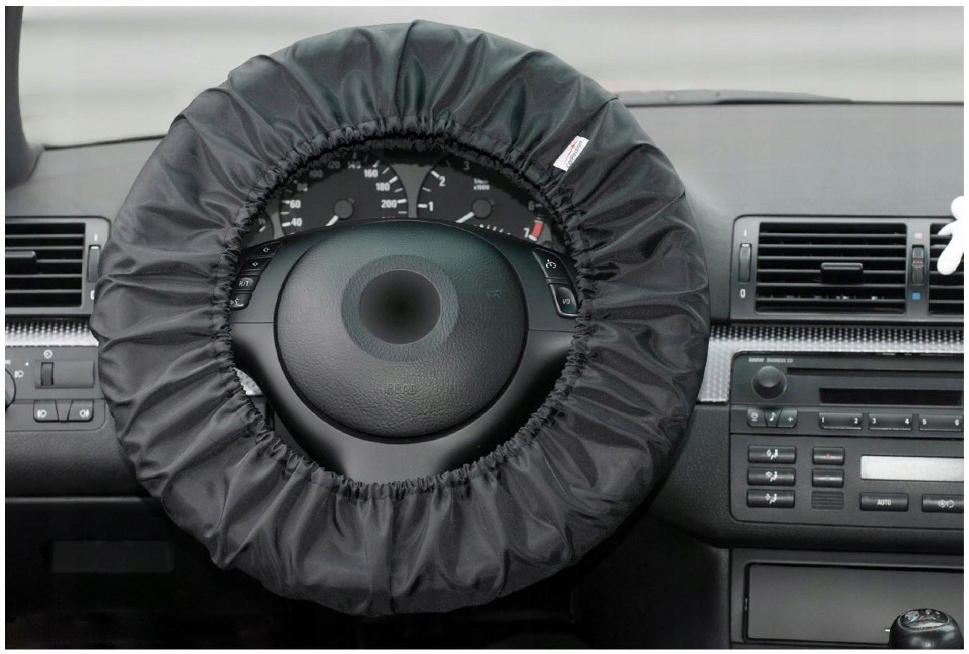 

Uniwersalny Pokrowiec Na Kierownicę Ortalion Czarn