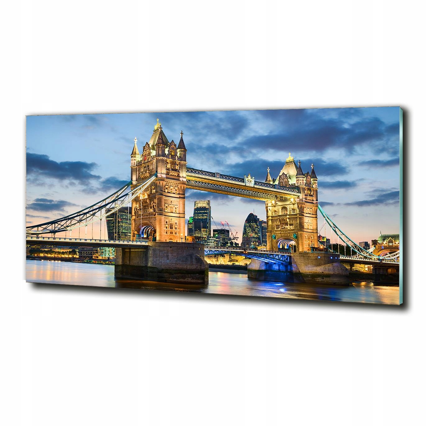 Skleněný obraz dárek velký Tower Bridge Londýn