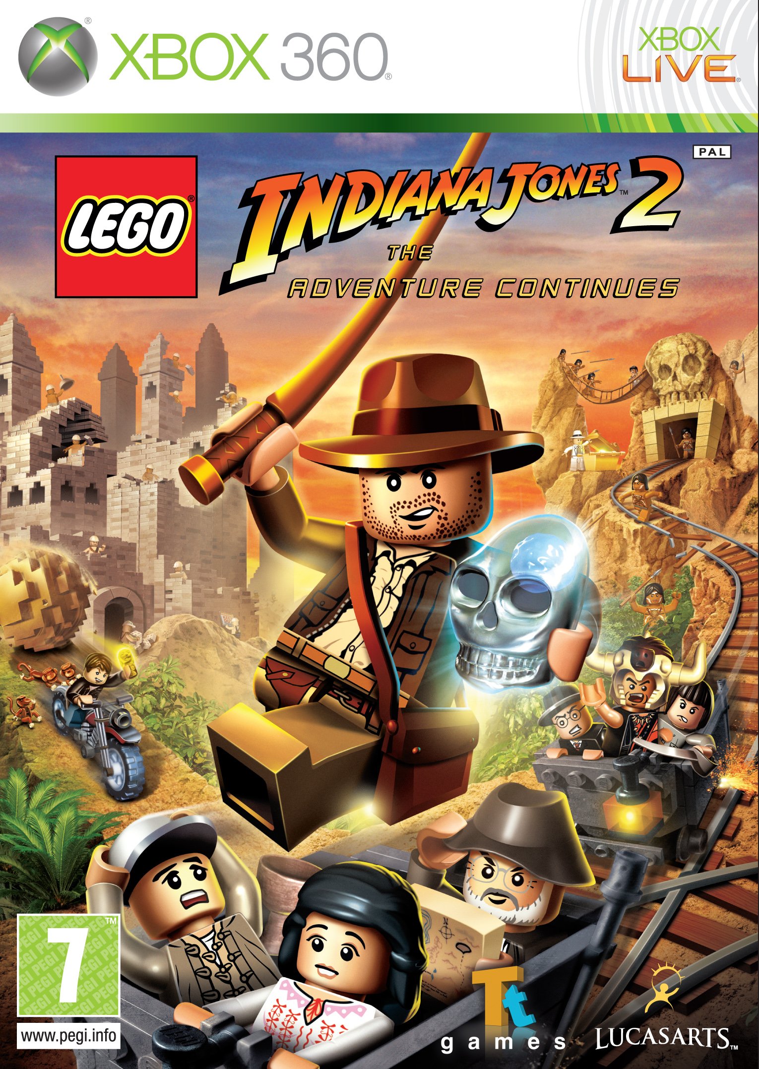 LEGO Indiana Jones 2: The Adventure Continues Xbox 360
