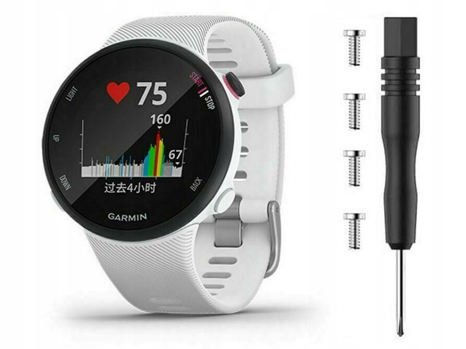 PASEK SILIKONOWY DO GARMIN FORERUNNER 45 / 45S - KOLORY Rodzaj pasek