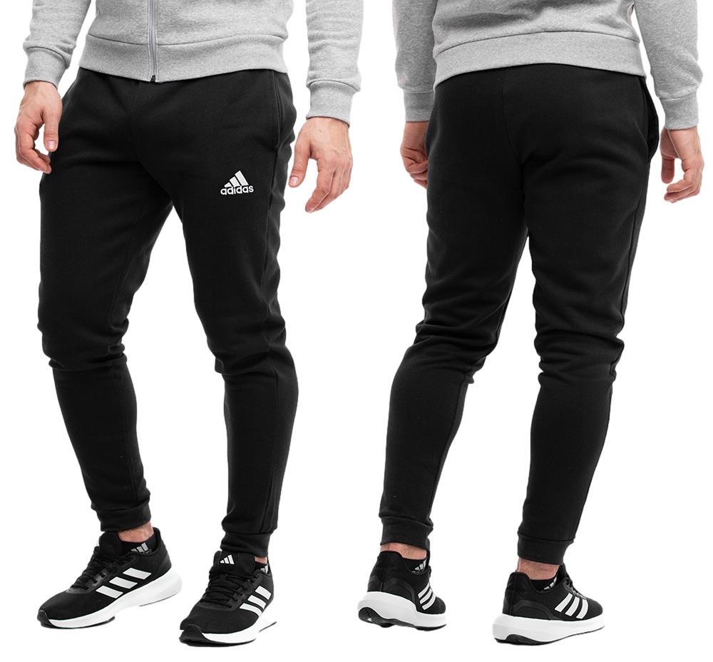 Pánské teplákové kalhoty adidas Entrada 22 Sportovní tepláky Bavlna Černé S