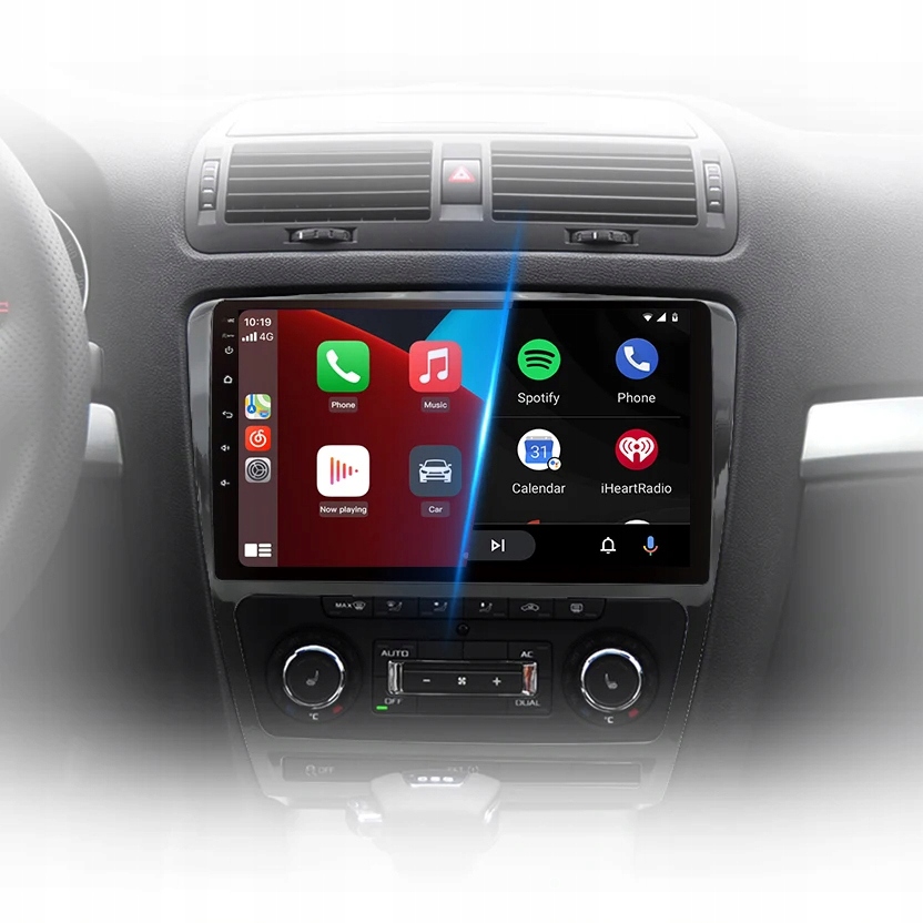 RADIO 2 DIN ANDROID 13 SKODA OCTAVIA 2 2004-2013 ANDROID AUTO CARPLAY 2/32G Marka bez marki