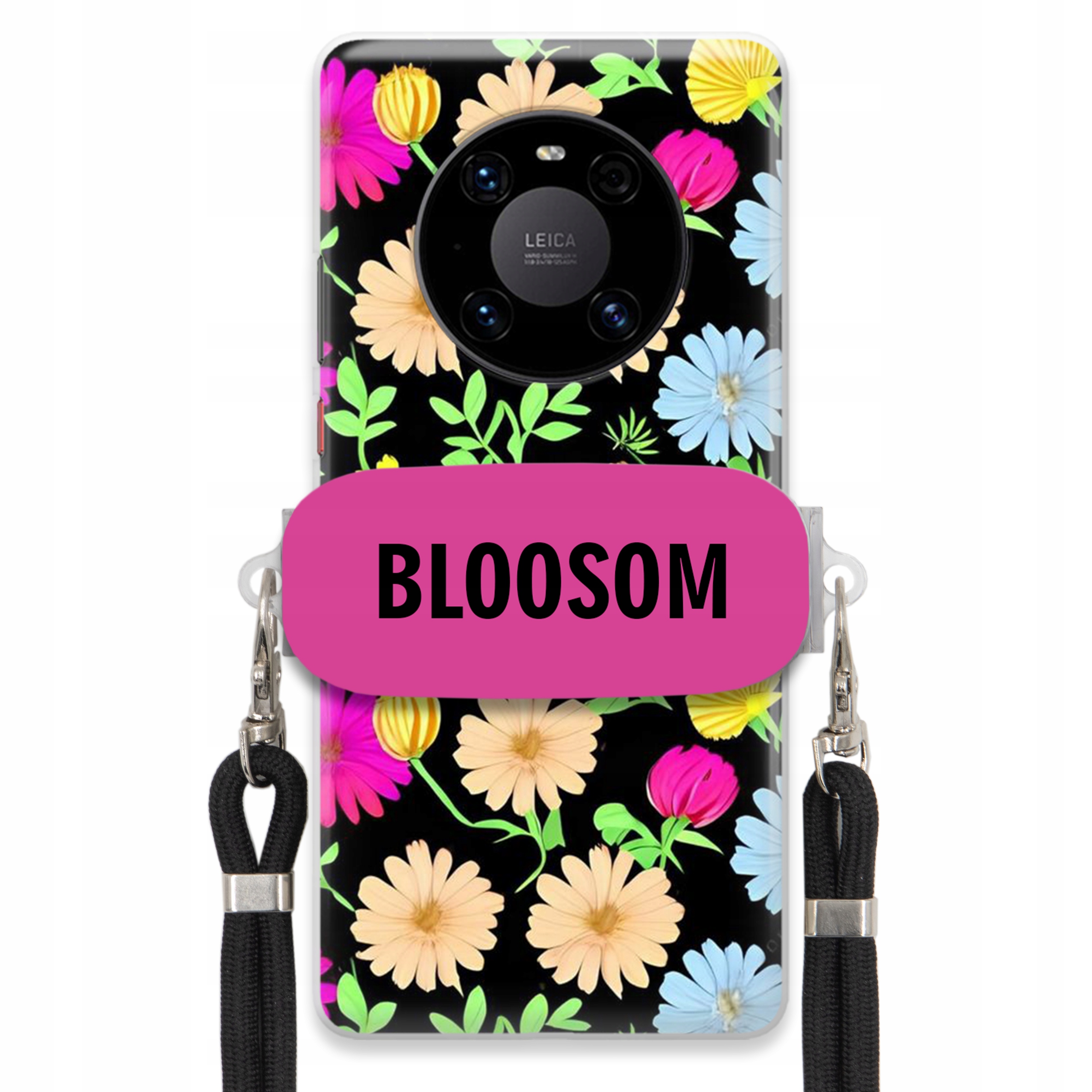 Puzdro Crossbody Pre Huawei Mate 40 Pro Puzdro Kvety Bloosom Flower