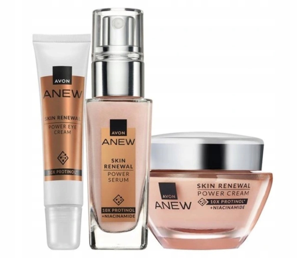 Avon Anew Sada Na Obličej S Protinolem Sérum krém krém na oči