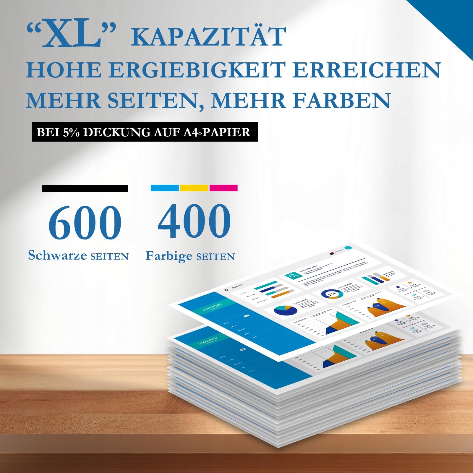 PAEOLOS T1291 Czarny Zestaw Tuszy do Epson Stylus SX435W SX235W SX420W — miniatura 3