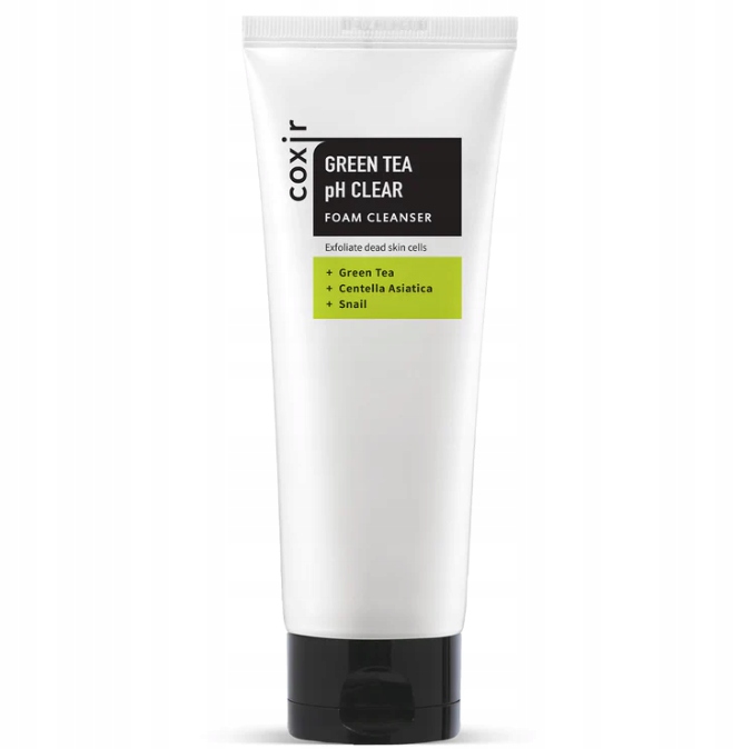 Coxir Čisticí pěna Green Tea pH Clear 150 Ml