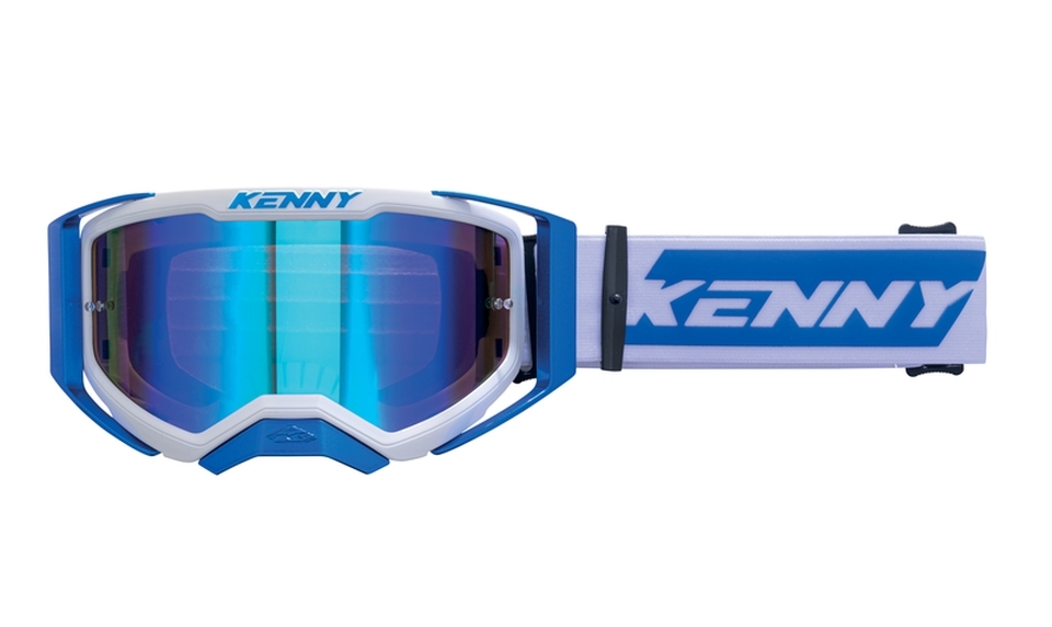 Kenny Racing Okuliare Performance Evo 2 Blue- Mirror Lens Zrkadlo Farba Nebi