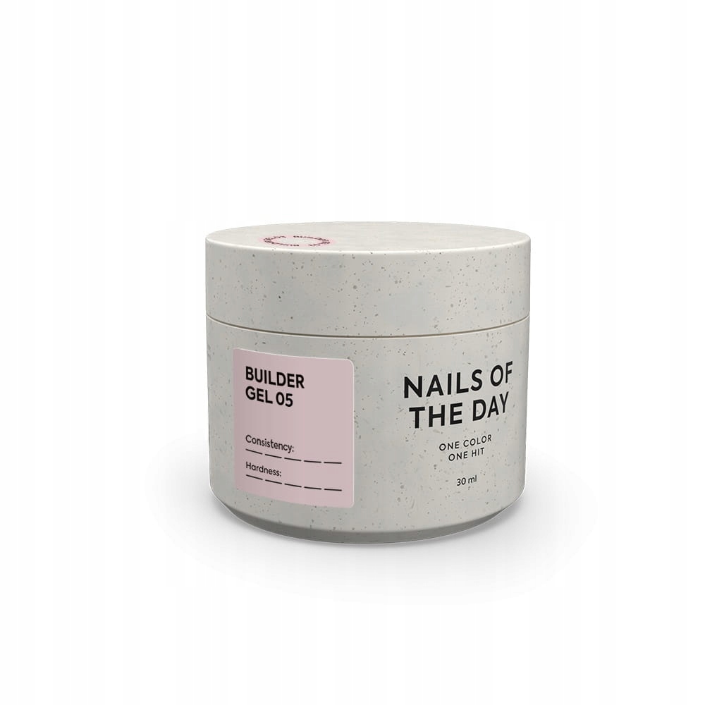 Nailsoftheday Builder gel 05 nudowy żel budujący