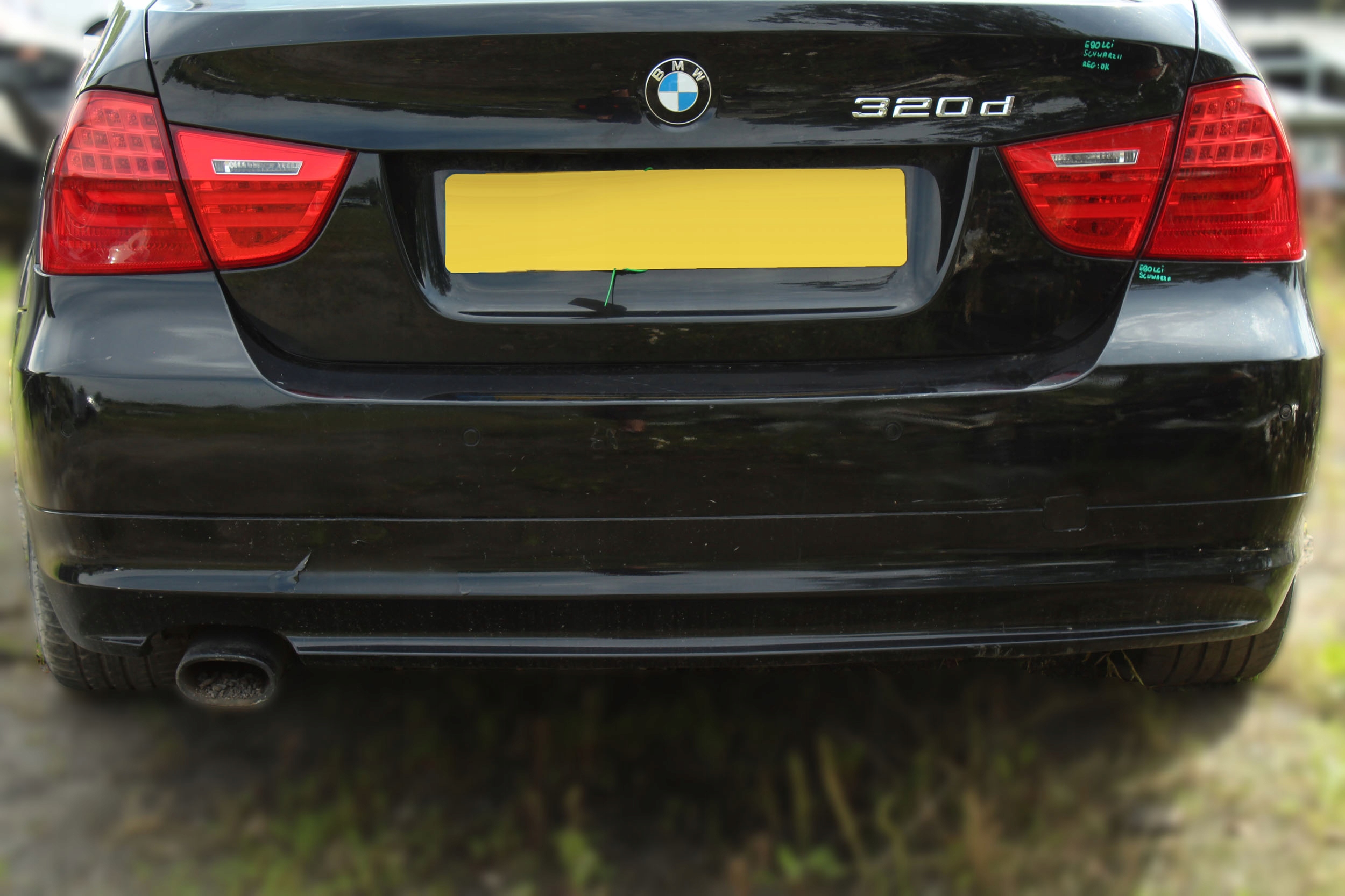 BMW E90 LIFT Zderzak tył tylny Schwarz II 668 za 299 zł z Mikołajówek 8