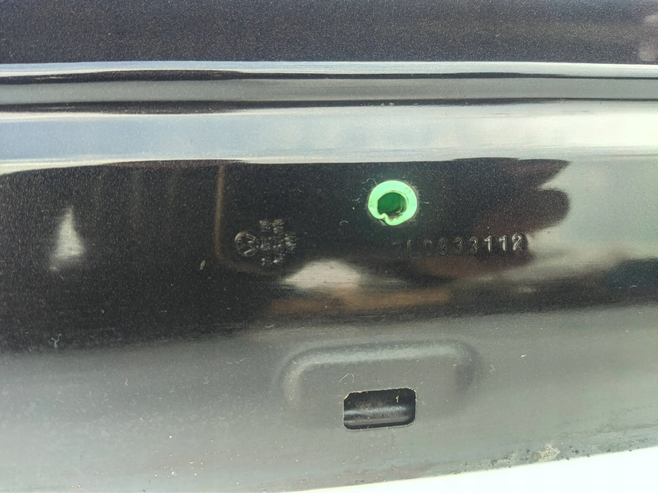 Tür rechts heck hinten PORSCHE CAYENNE 7L