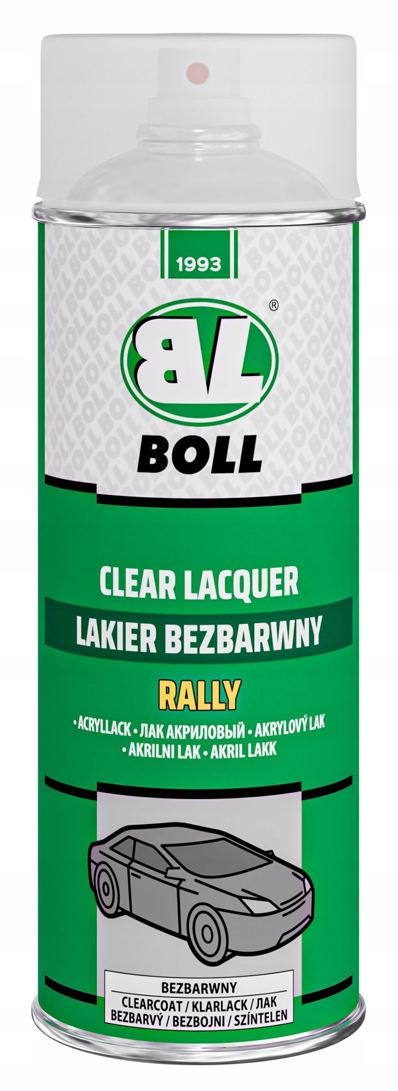 Boll Lakier akrylowy bezbarwny rally 400 ml Spray