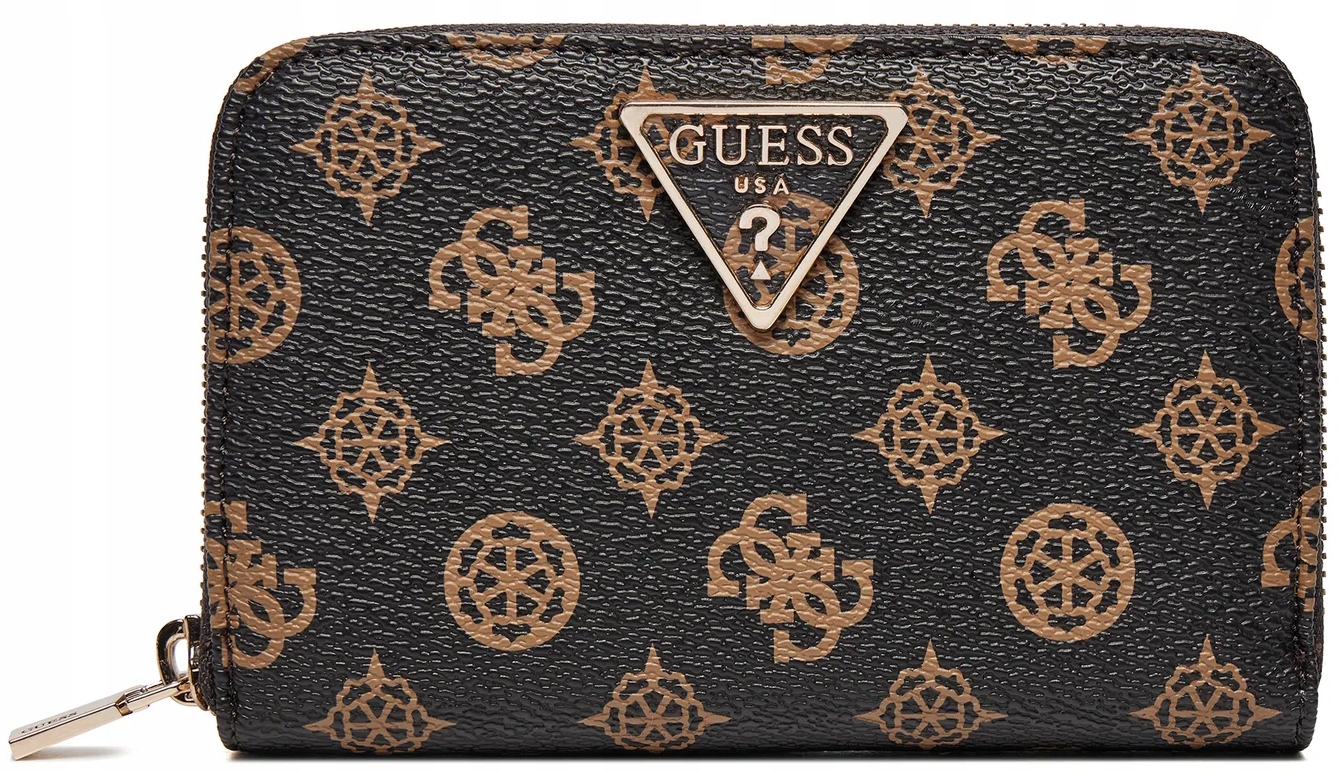 Guess portfel damski poziomy mały portmonetka w monogram