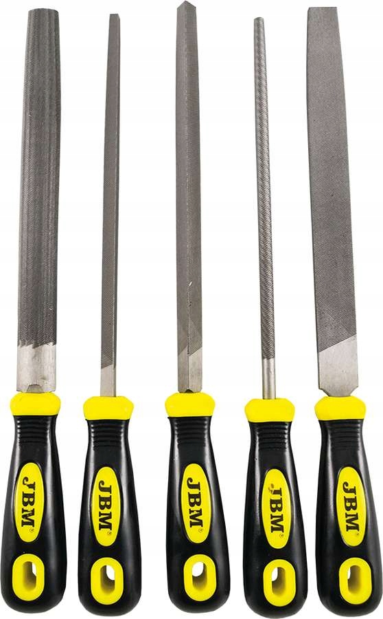 JBM НАБОР СЛЕСАРНЫХ ФАЙЛОВ 310 ММ 5 ШТ.