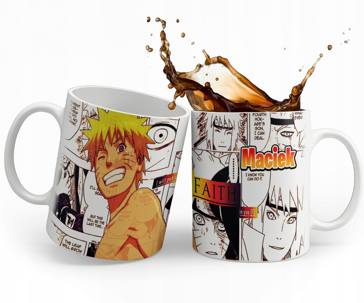 

Kubek Naruto Anime Imie Kartonik