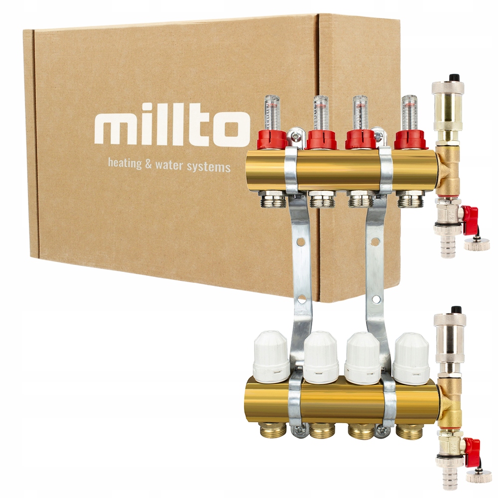 

Rozdzielacz ogrzewania podłogowego podłogówki Co 4