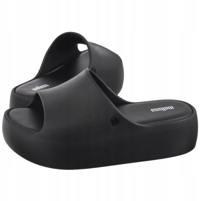 Boty Nazouváky na platformě Dámské Melissa Free Platform Slide Černé