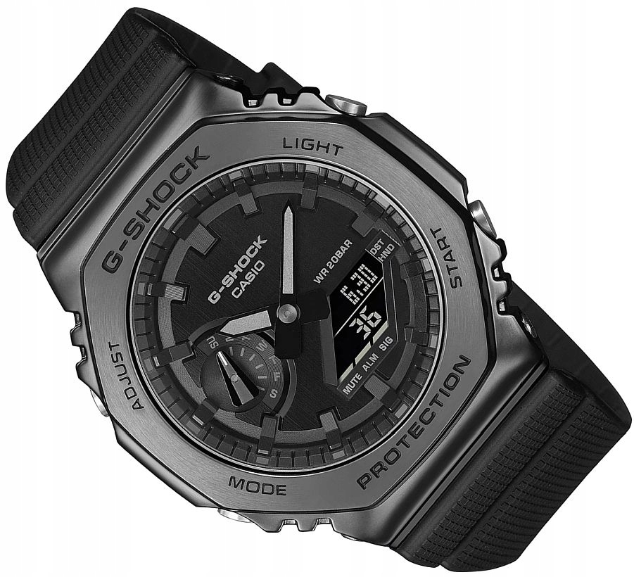 Sportovní Hodinky Casio G-shock GM-2100BB-1A Multifunkční Vodotěsné Do 200M Černé