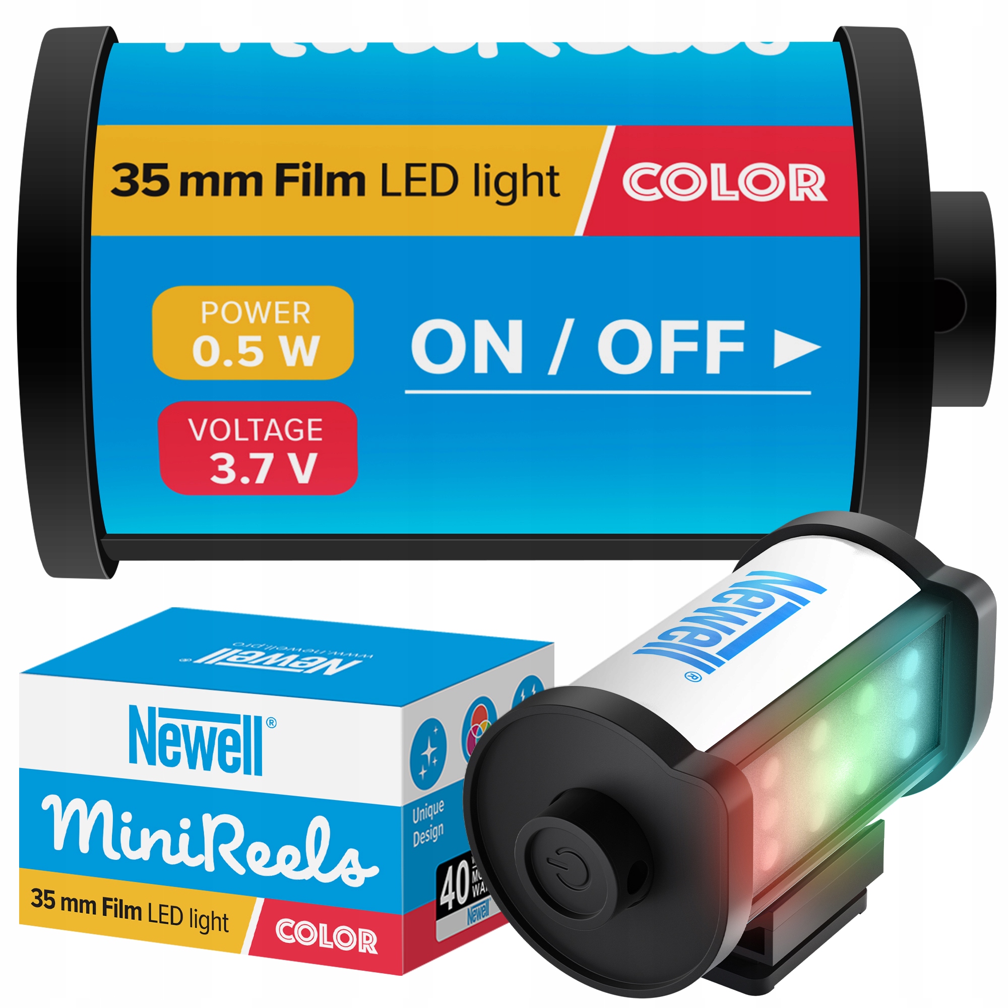 Retro Lampka LED Newell RGB MiniReels