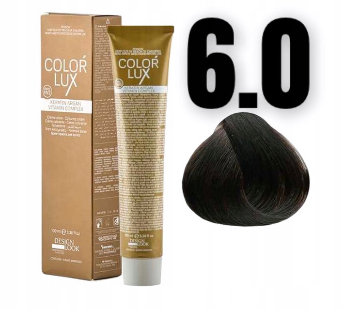 

Design Look Color Lux 100ml farba do włosów 6.0