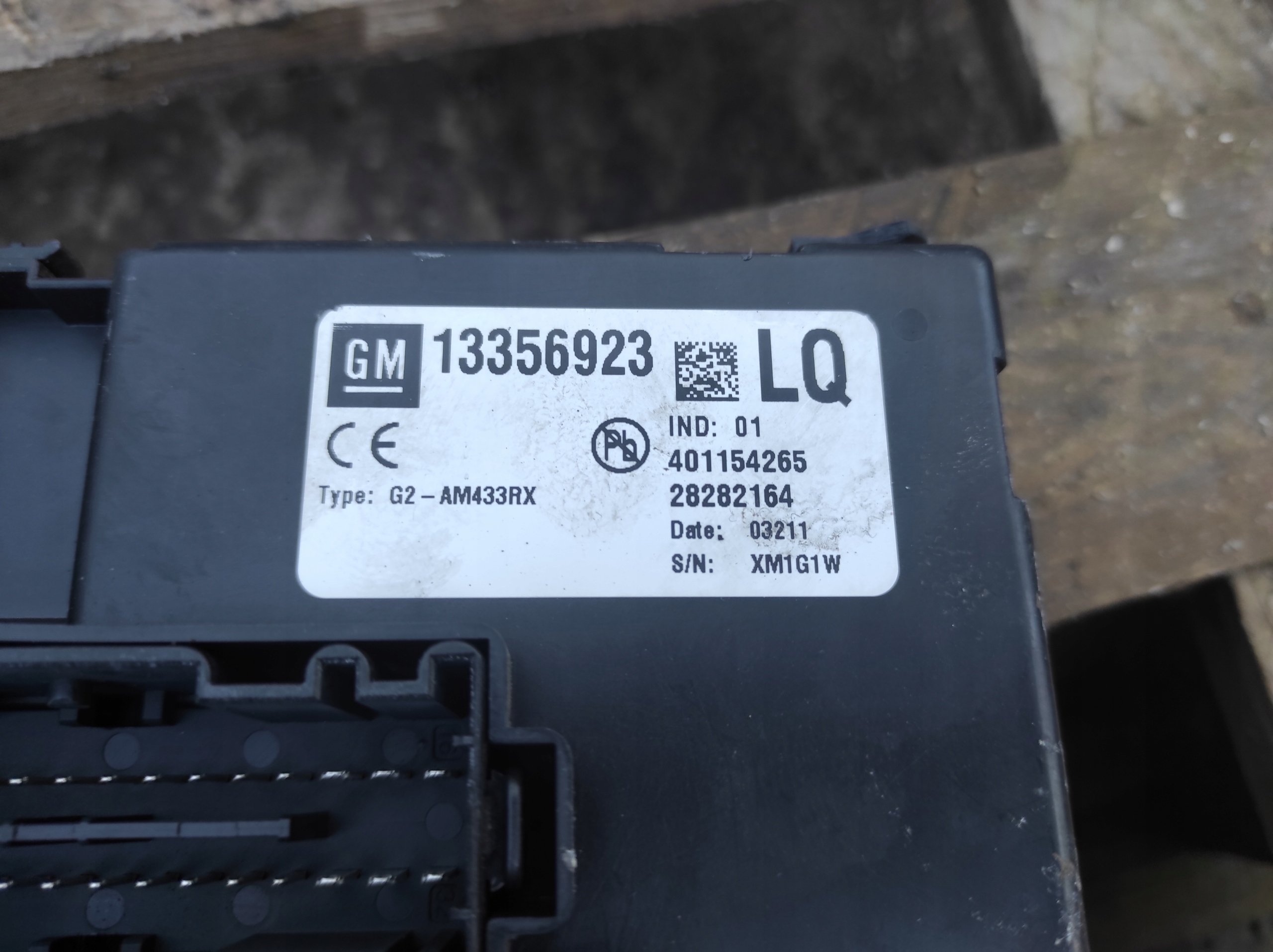Scatola modulo BSI OPEL MERIVA B 13356923