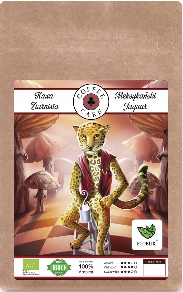 Ecoblik Kawa Arabica Meksykański Jaguar Eko 1kg